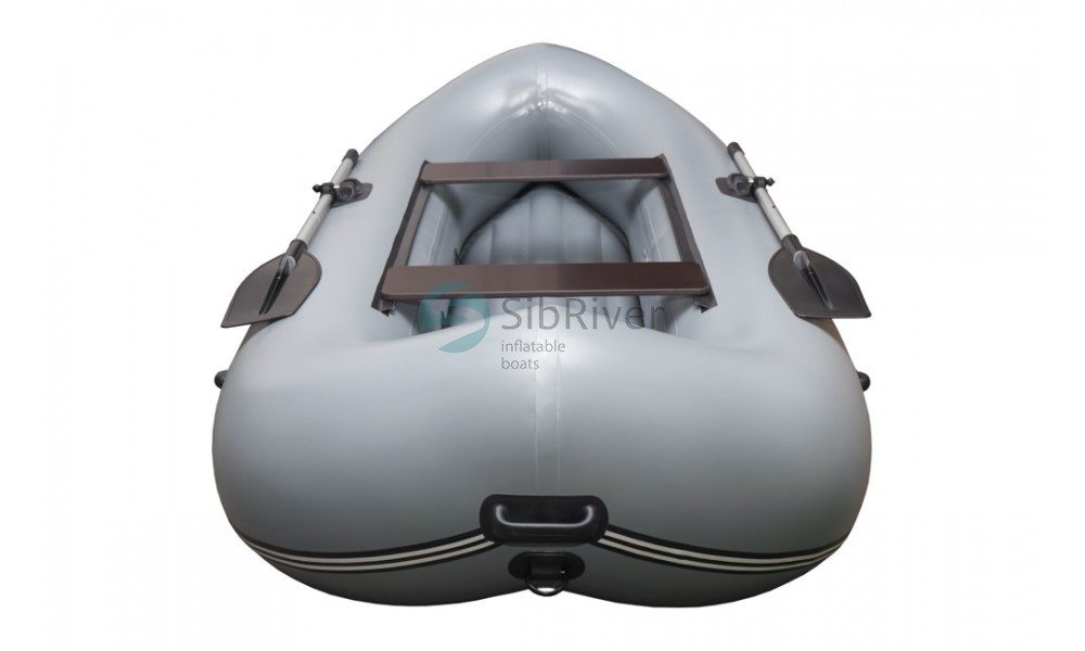 Лодка ПВХ SIBRIVER АНГАРА-300 НД — Серый