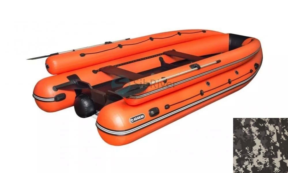 Лодка SibRiver Абакан-430 JET (КМФ Cifra)